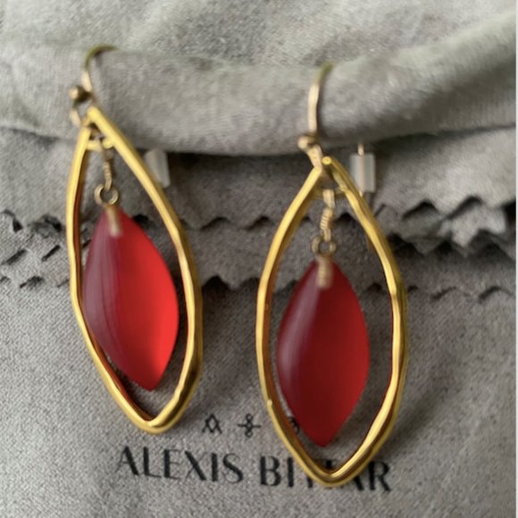 Alexis Bittar | Lucite Drop Earrings - Picture 8 of 8